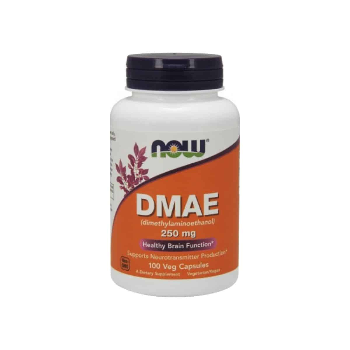 DMAE 250mg 100 cápsulas Now