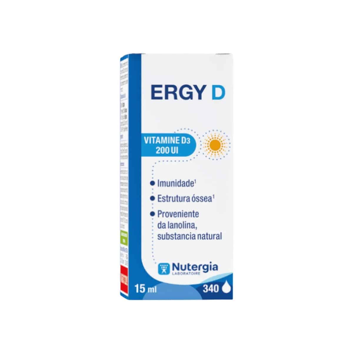 Ergy D 15ml Nutergia
