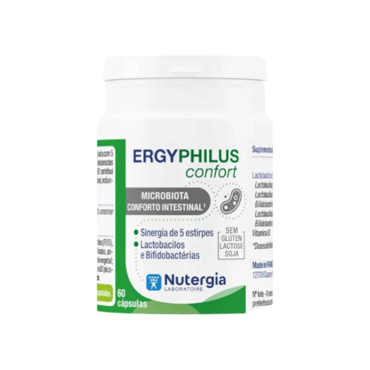 Ergyphilus Confort 60 cápsulas Nutergia