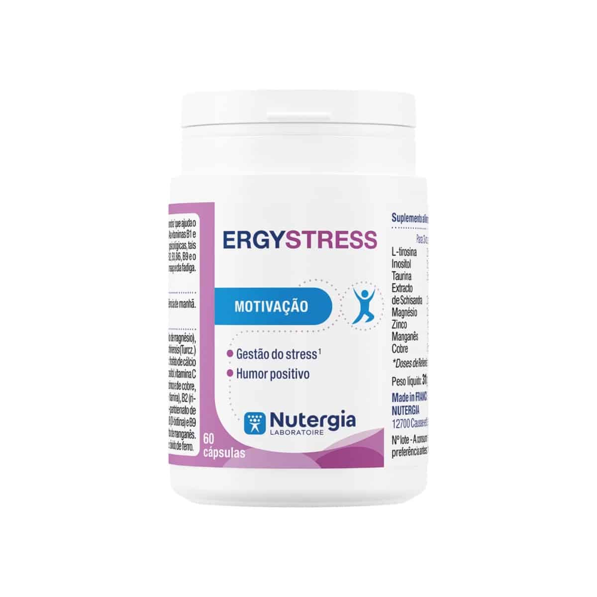 Ergystress 60 cápsulas Nutergia