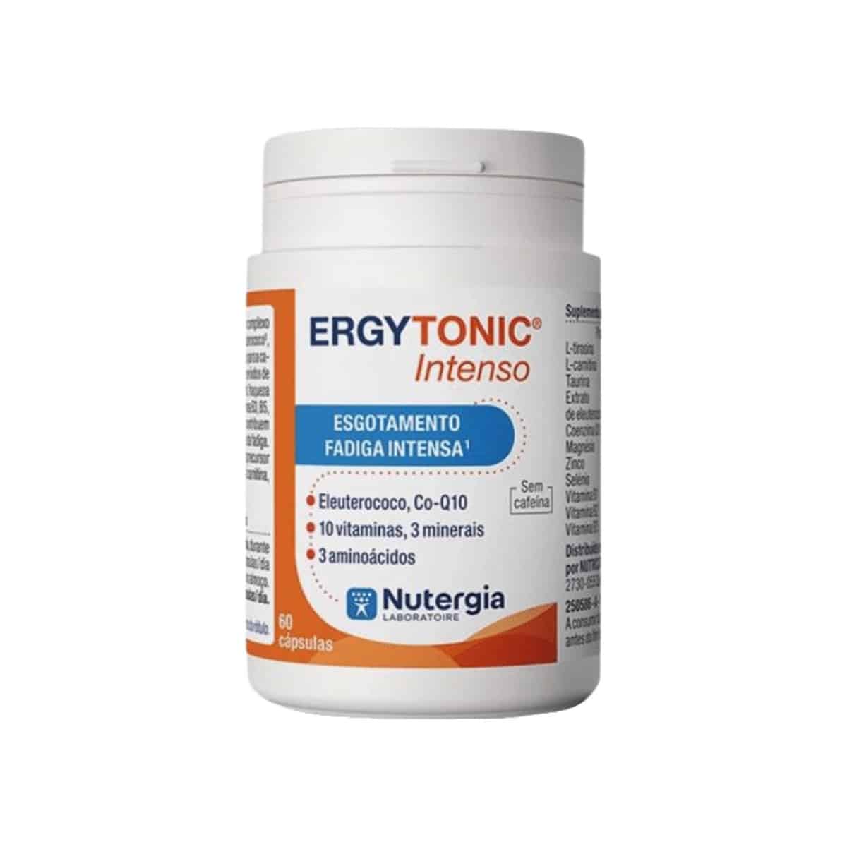 Ergytonic Intenso 60 cápsulas Nutergia