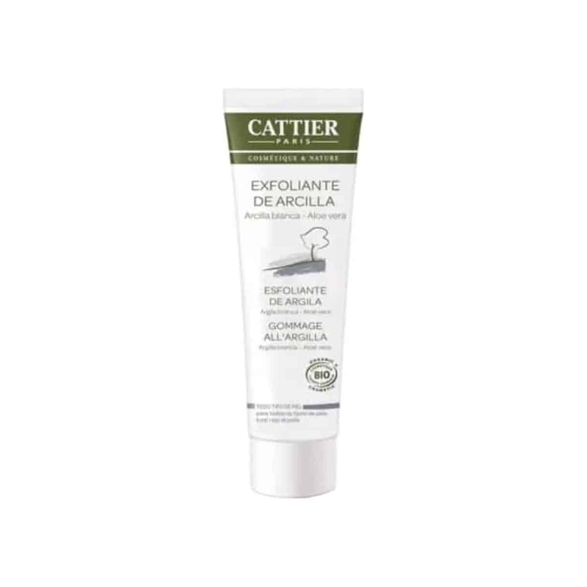 Esfoliante de Argila Branca com Aloé Vera Bio 100ml Cattier