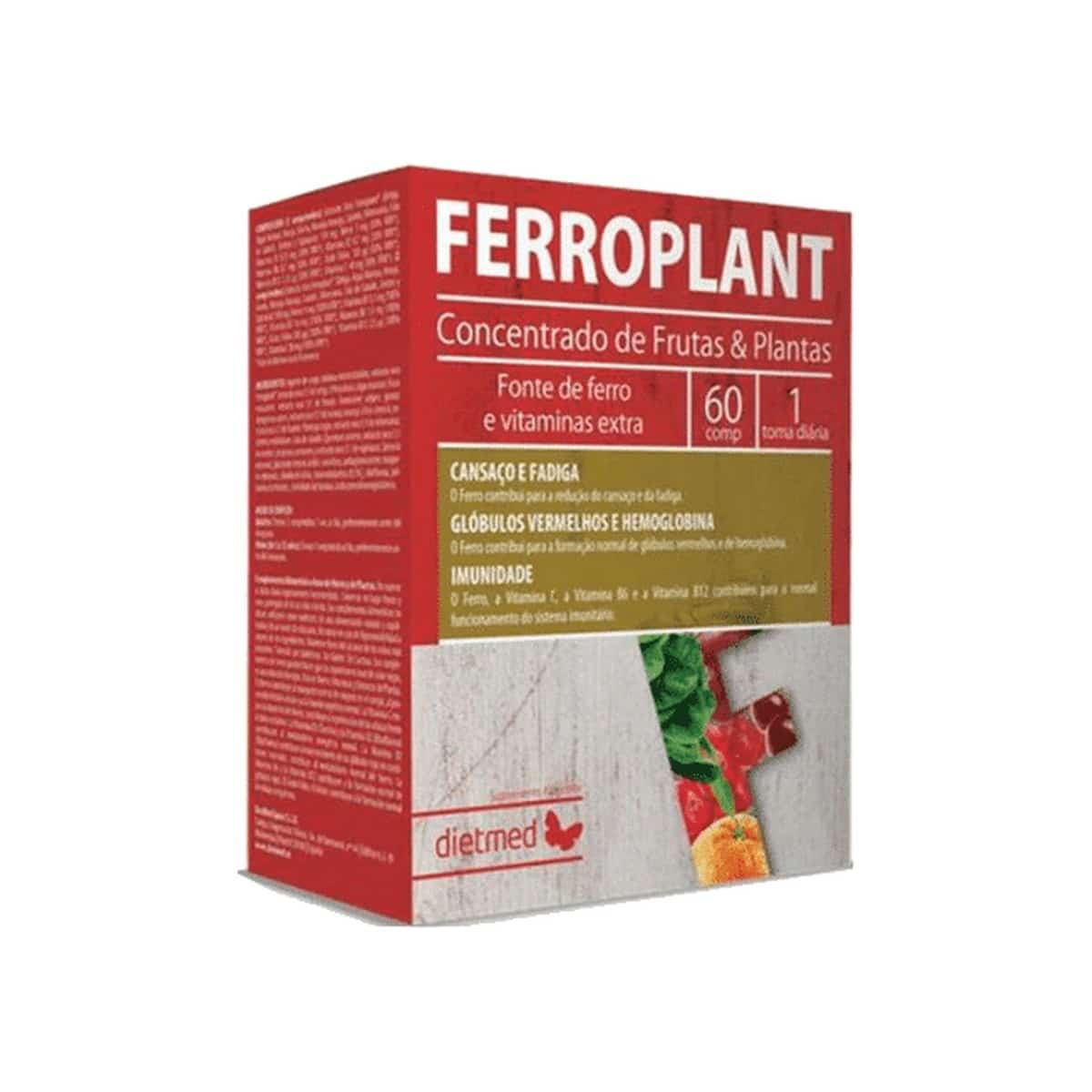 Ferroplant 60 comprimidos Dietmed