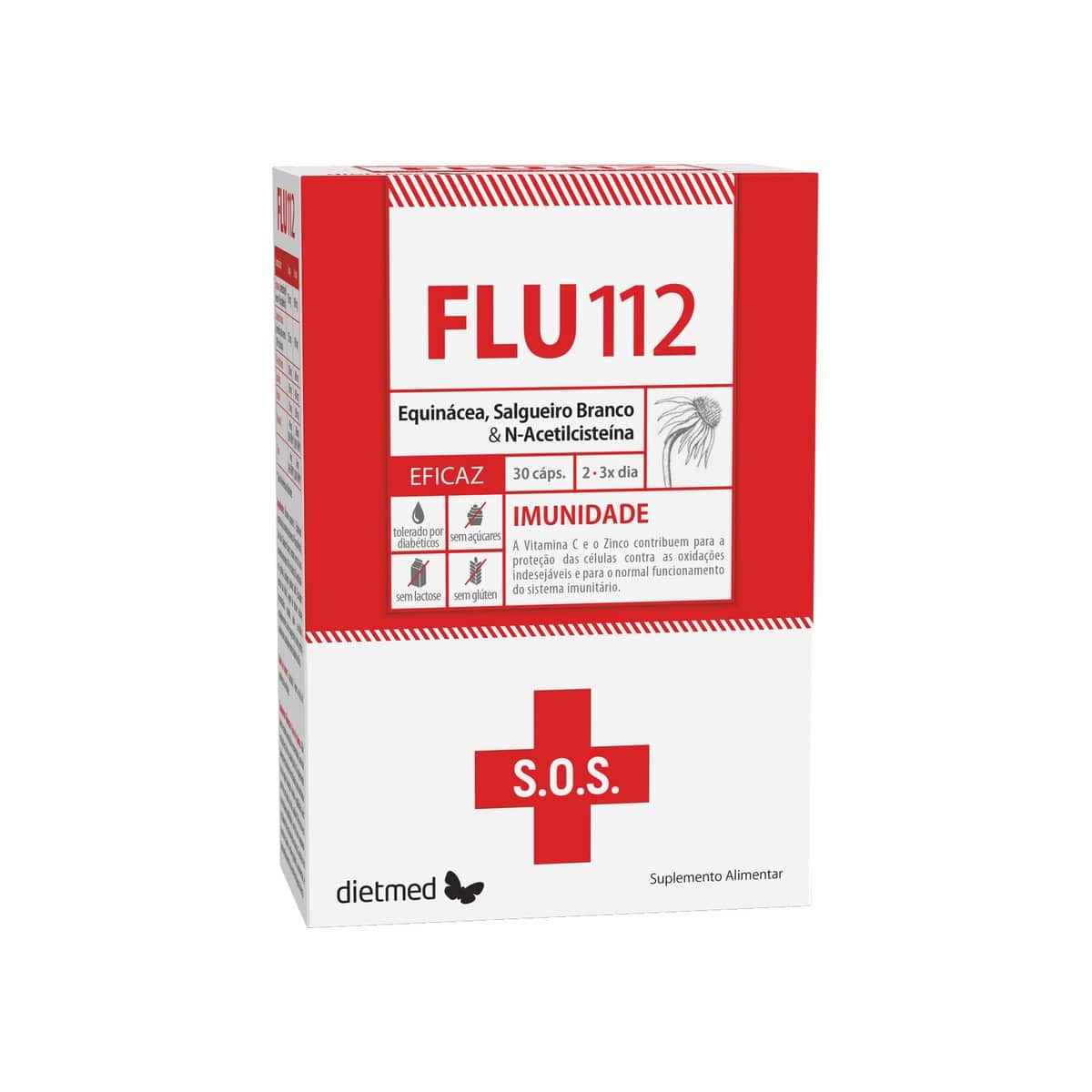 Flu 112 30 cápsulas Dietmed