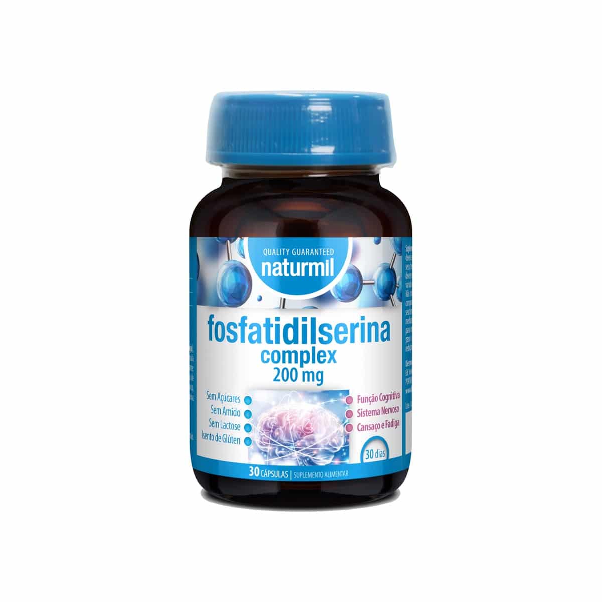 Fosfatidilserina 200mg 30 cápsulas Naturmil
