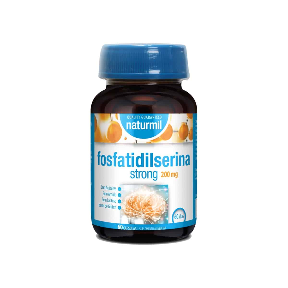 Fosfatidilserina Strong 200mg 60 cápsulas Naturmil