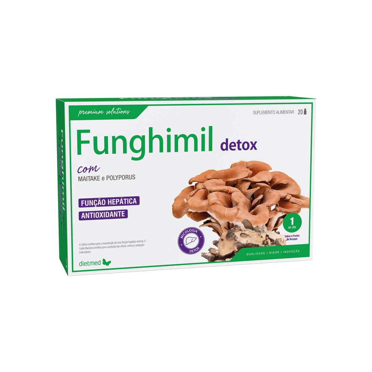 Funghimil Detox 20 ampolas Dietmed