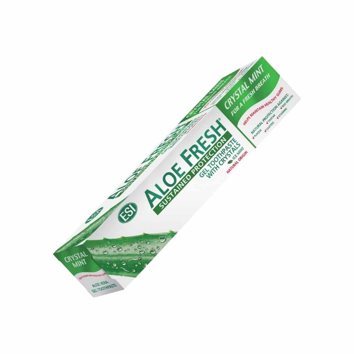 Gel Dentífrico Aloe Fresh Menta Crystal 100ml ESI