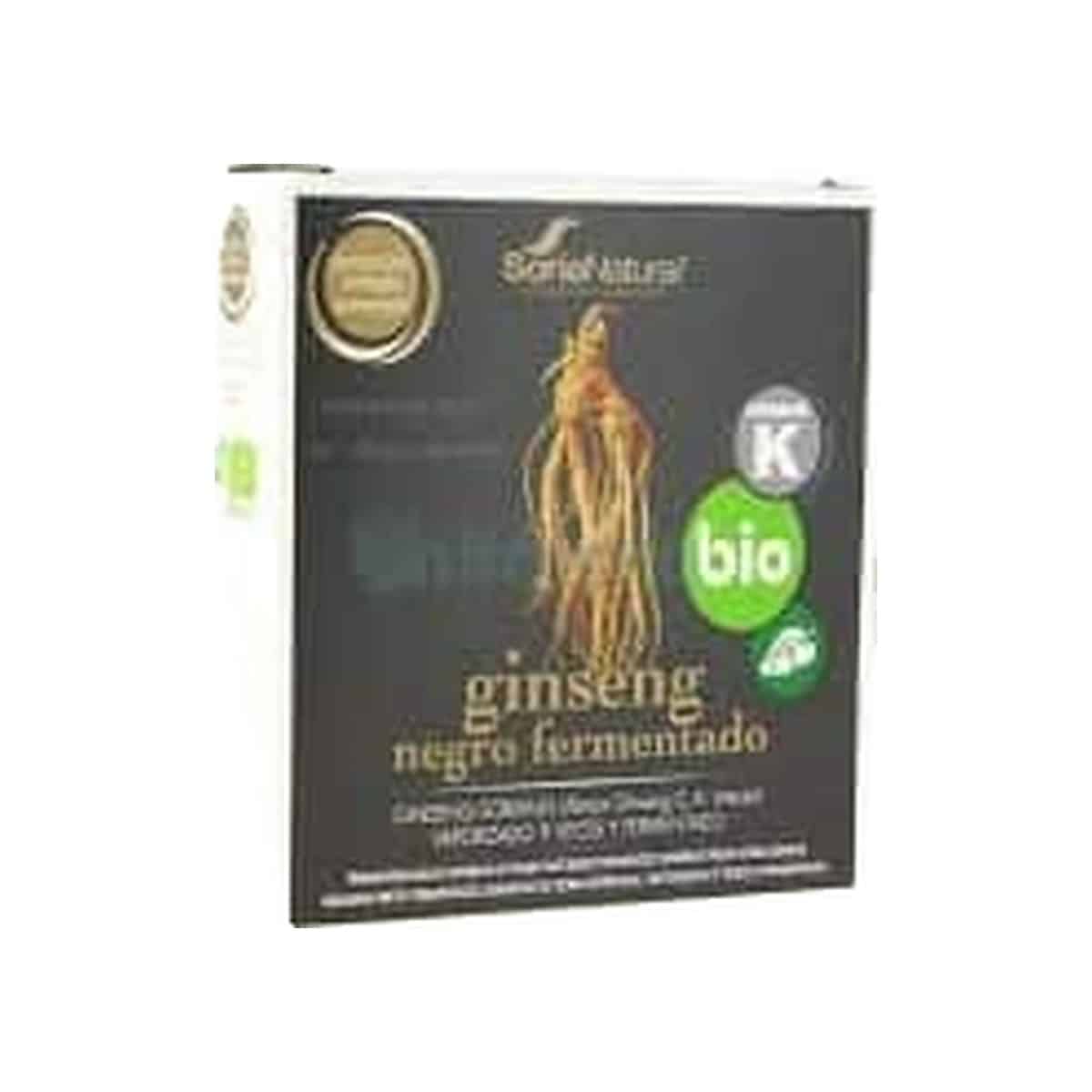 Ginseng Negro Bio Fermentado 24 cápsulas Soria Natural