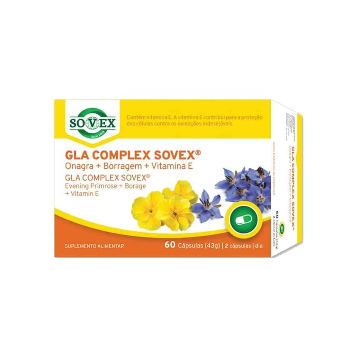 GLA Complex 60 cápsulas Sovex