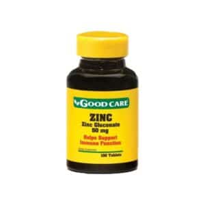 Zinco 50mg 100 comprimidos Good Care