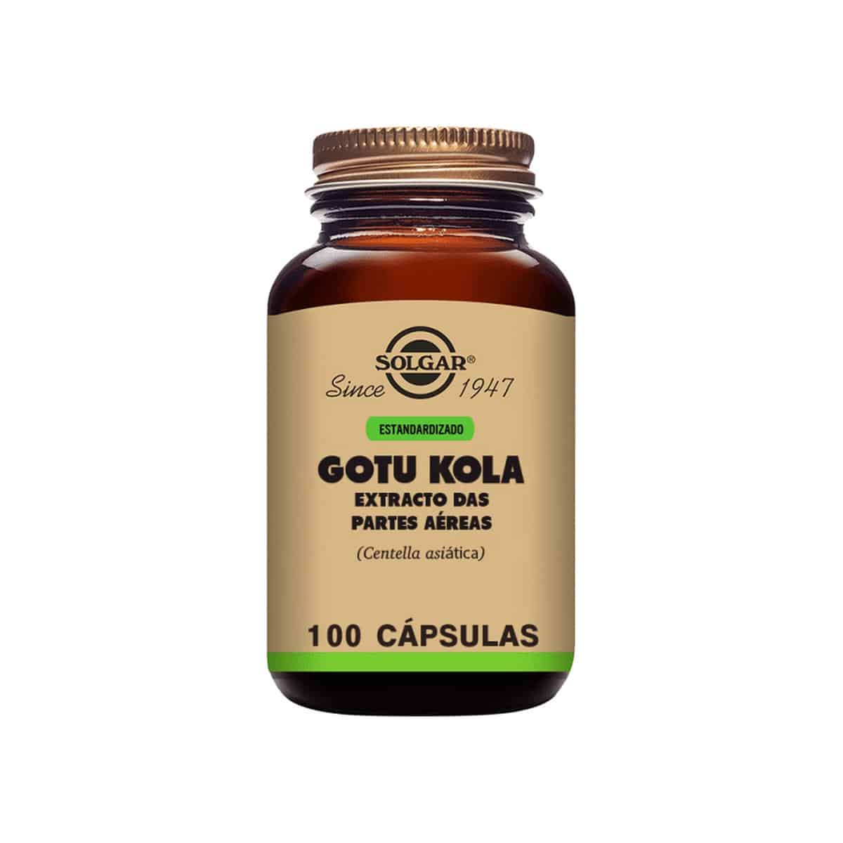 Gotu Kola 100 cápsulas Solgar