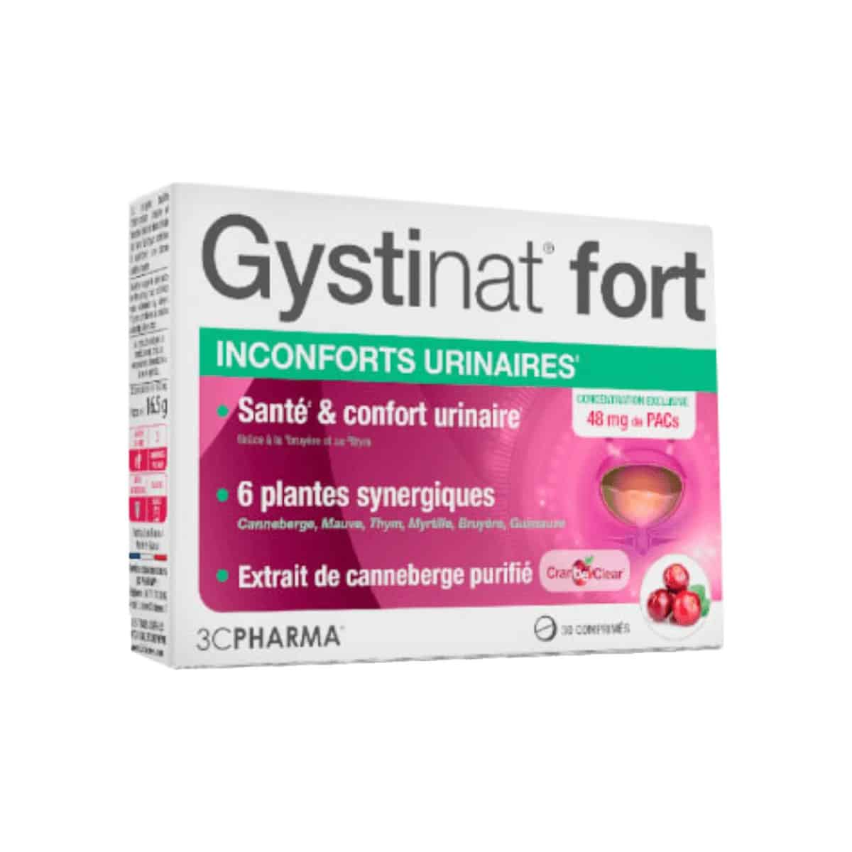 Gystinat Fort 30 comprimidos 3C Pharma