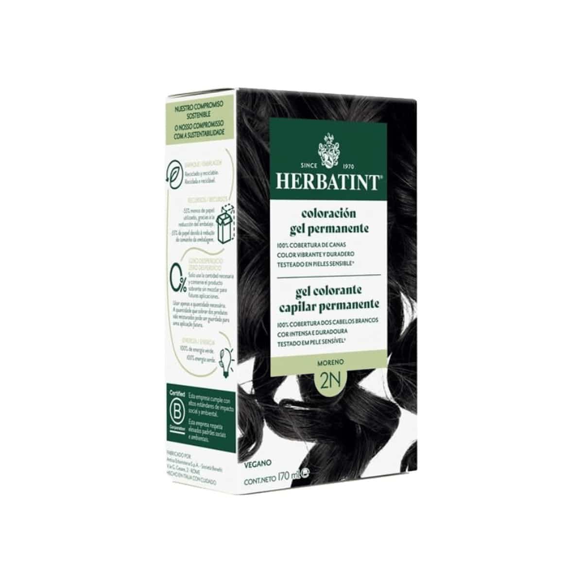 Herbatint 2N Moreno 170ml