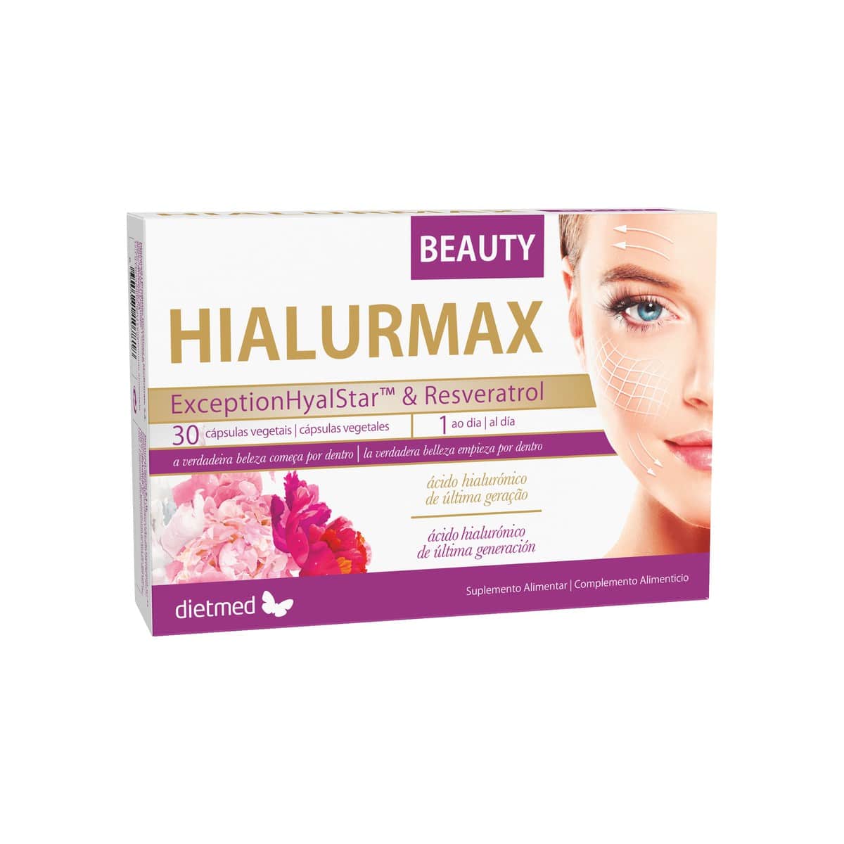 Hialurmax Beauty 30 cápsulas Dietmed