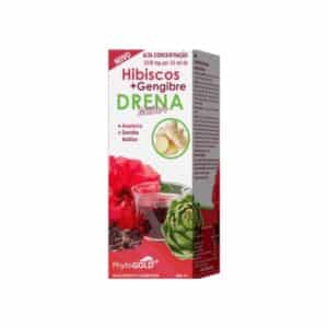 Hibisco + Gengibre Drena+ 500ml Phytogold