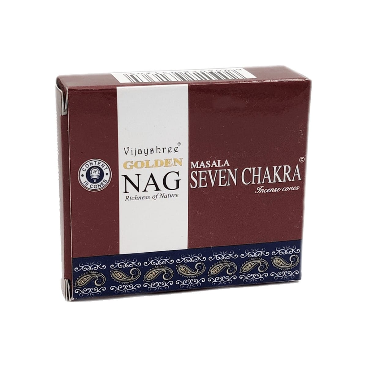 Incenso Indiano Cone Seven Chakra