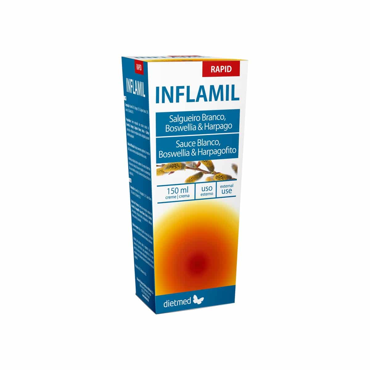 Inflamil Rapid Creme 150ml Dietmed