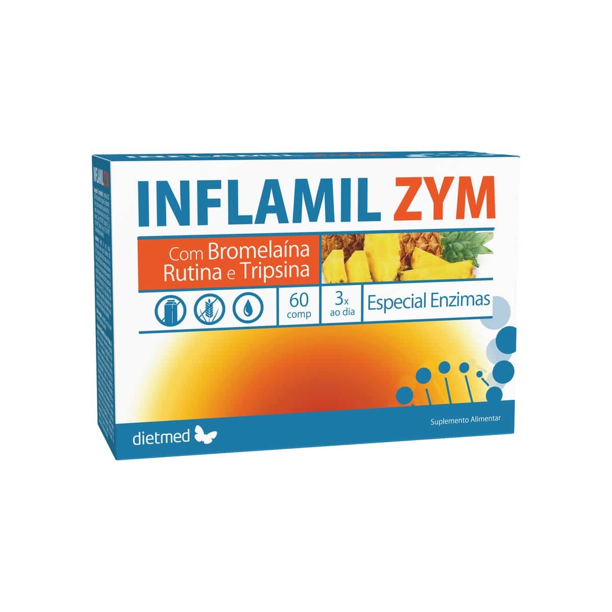 Inflamil Zym 60 comprimidos Dietmed