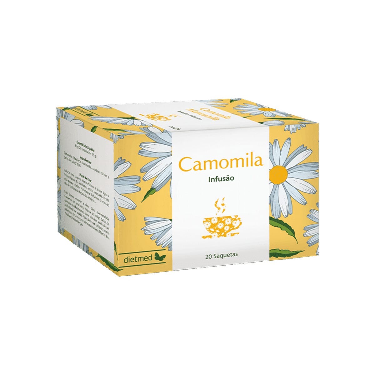 Infusão de Camomila 20 saquetas Dietmed