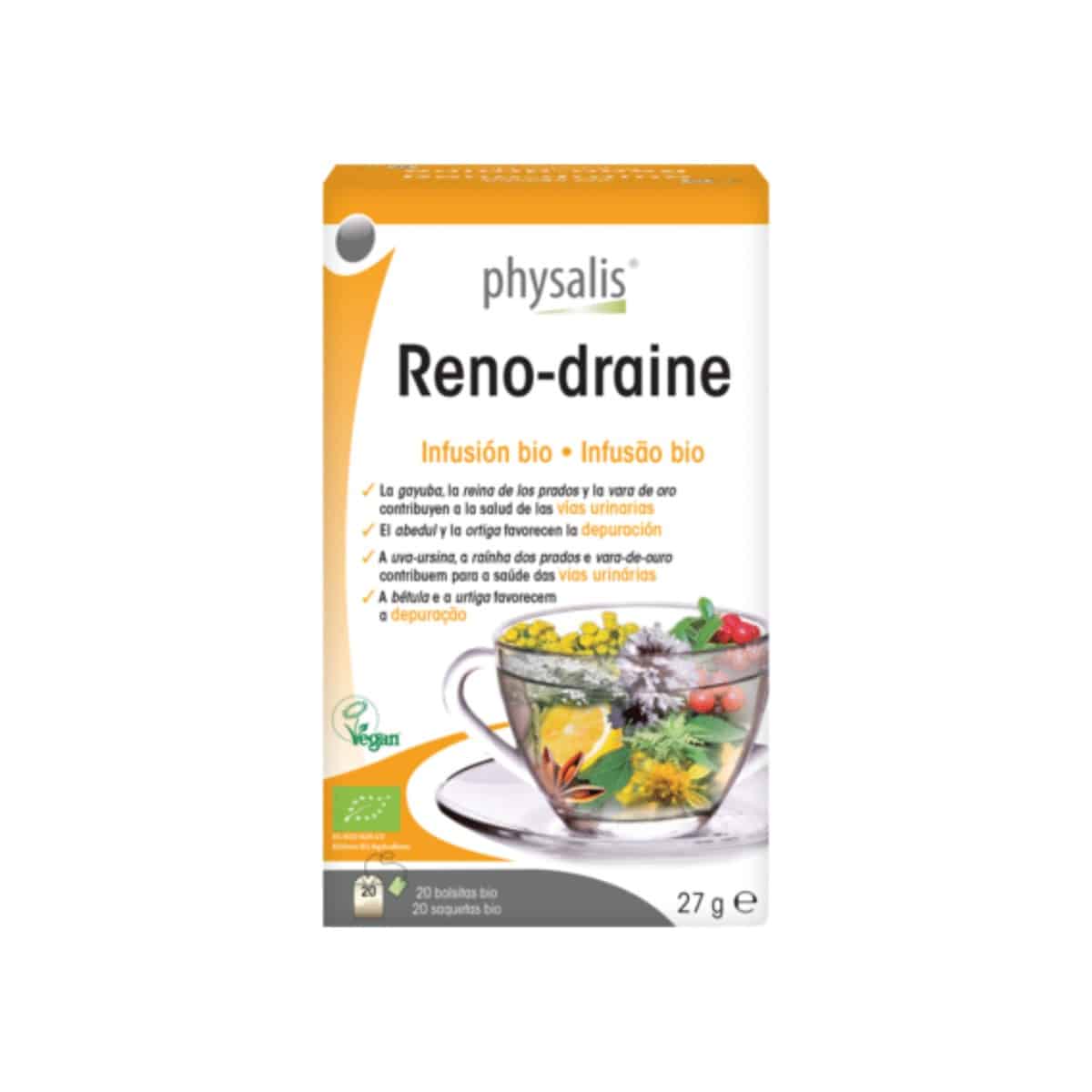 Infusão Reno-Draine 20 saquetas Physalis