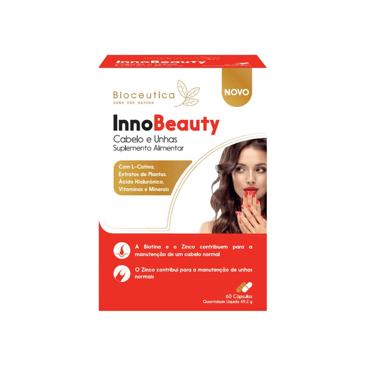 InnoBeauty Cabelo e Unhas 60 cápsulas Bioceutica