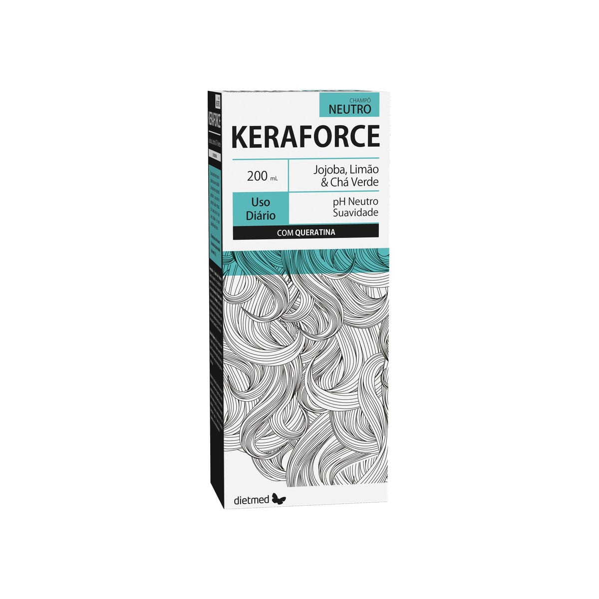 Keraforce Neutro Champô 200ml Dietmed