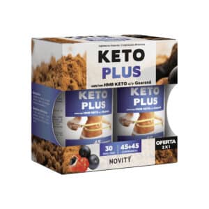 Keto Plus 45 + 45 comprimidos Novity