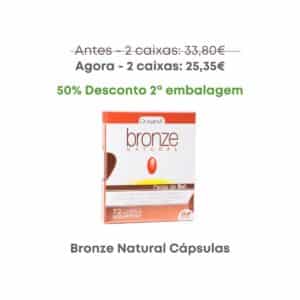 Kit Bronze Natural 2 x 30 cápsulas Drasanvi