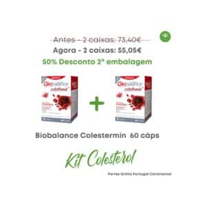 Kit Colesterol 2 x Colestermin+ 60 cápsulas Biobalance