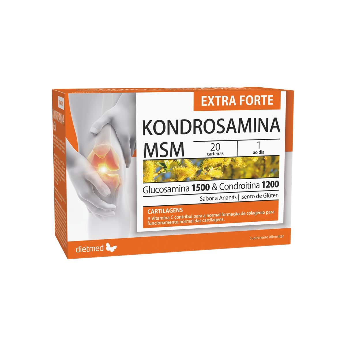 Kondrosamina MSM Extra Forte 20 saquetas Dietmed