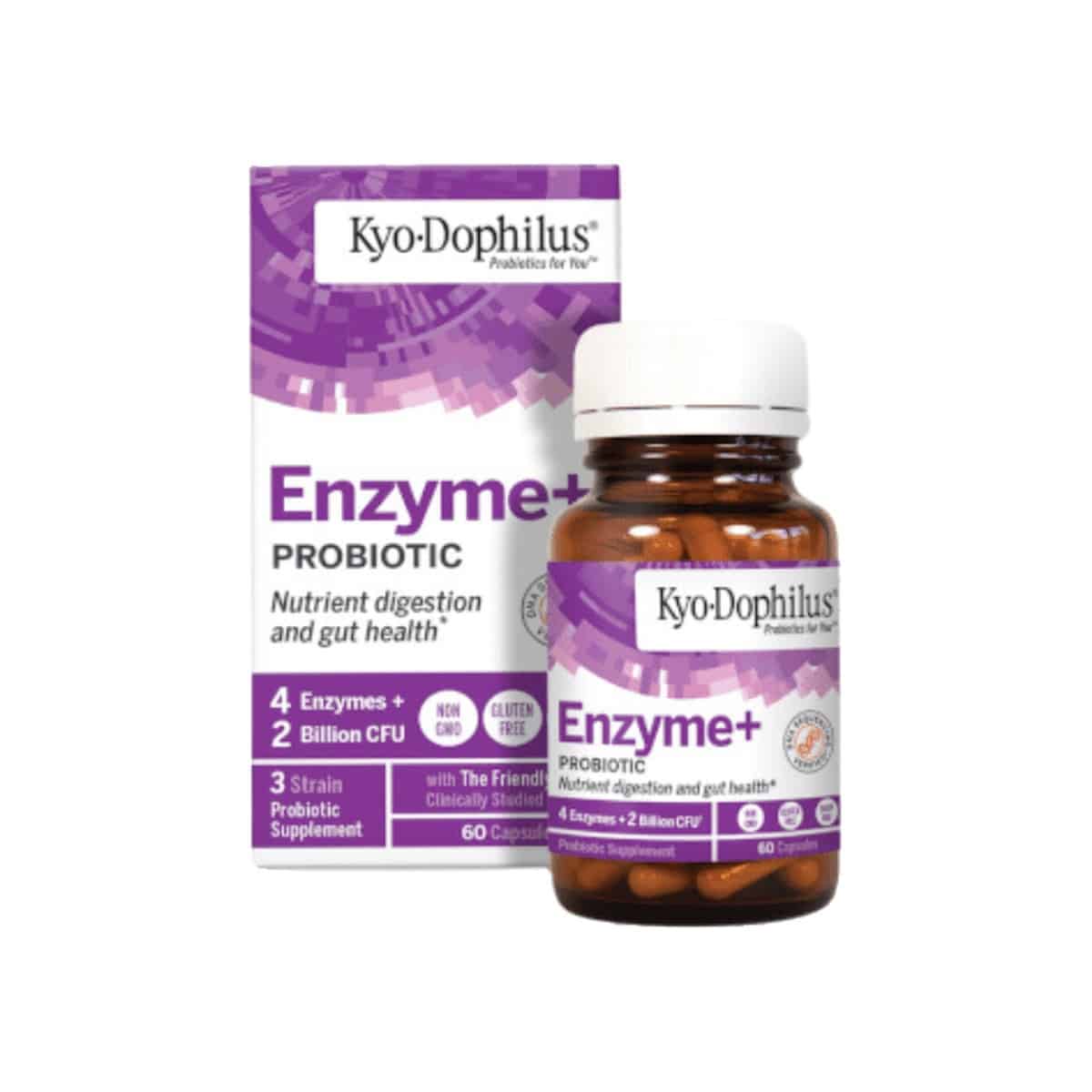 Kyo-Dophilus Enzyme+ 60 cápsulas Kyolic