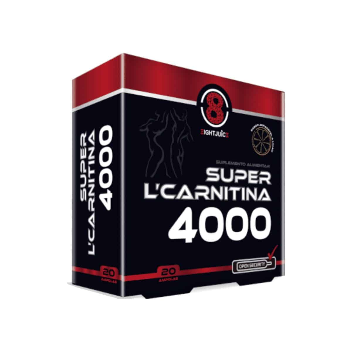 L-Carnitina 4000mg 20 ampolas Fharmonat