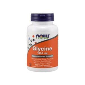 Glycine 1000mg 100 cápsulas Now