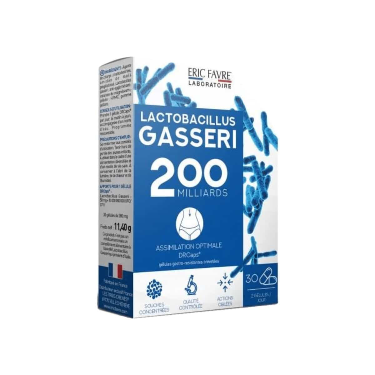 Lactobacillus Gasseri 30 cápsulas Les 3 Chênes