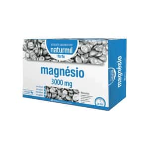 Magnésio Forte 3000mg 20 ampolas Naturmil