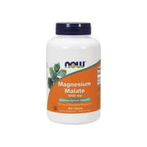 Malato de Magnésio 1000mg 180 comprimidos Now