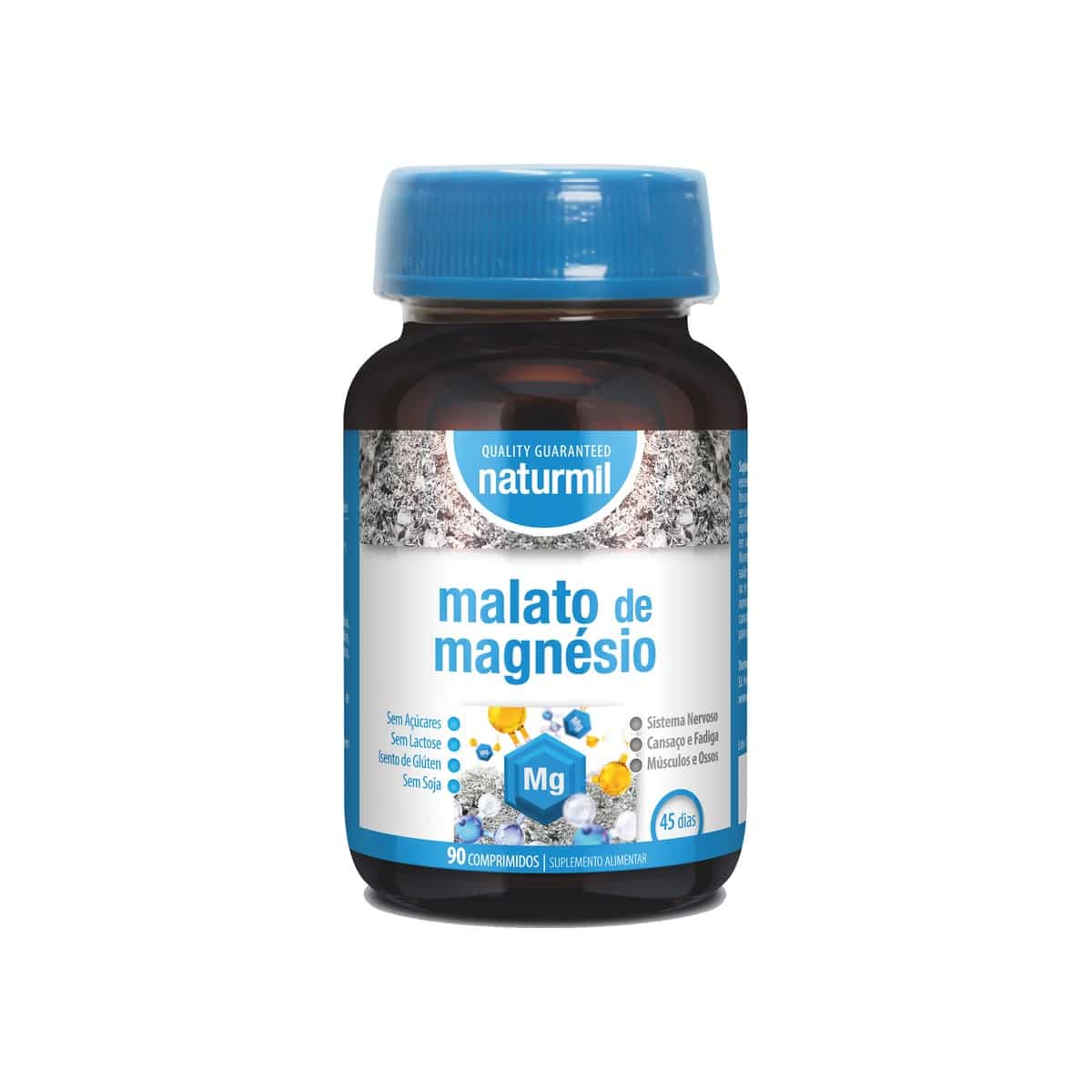 Malato de Magnésio 90 comprimidos Naturmil