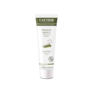 Máscara de Argila Verde e Menta Pele Oleosa 100ml Cattier