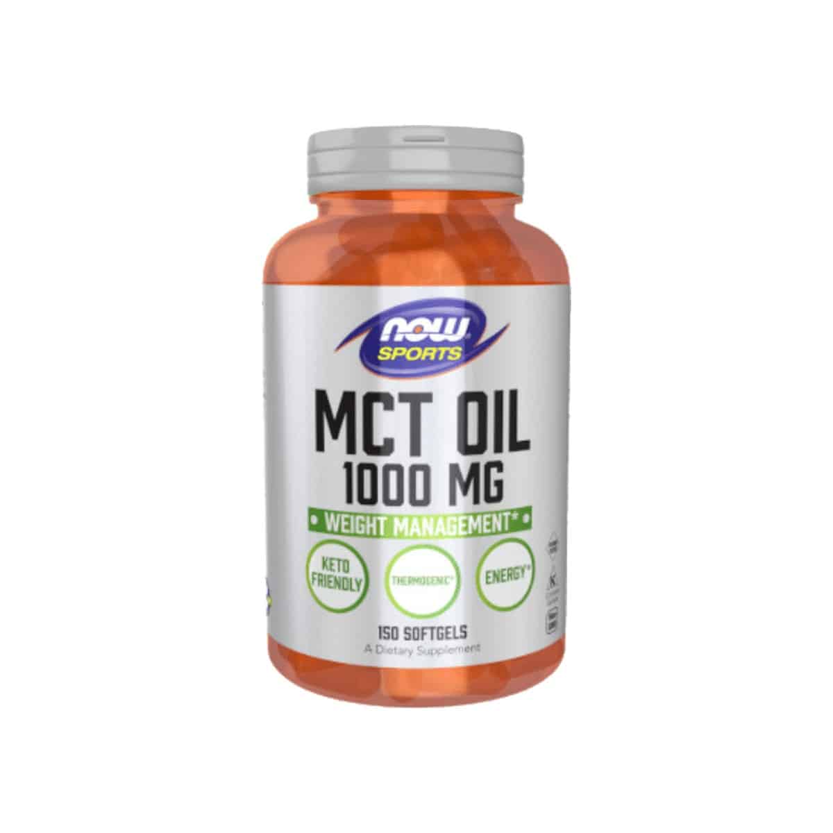 MCT Oil 1000mg 150 cápsulas Now