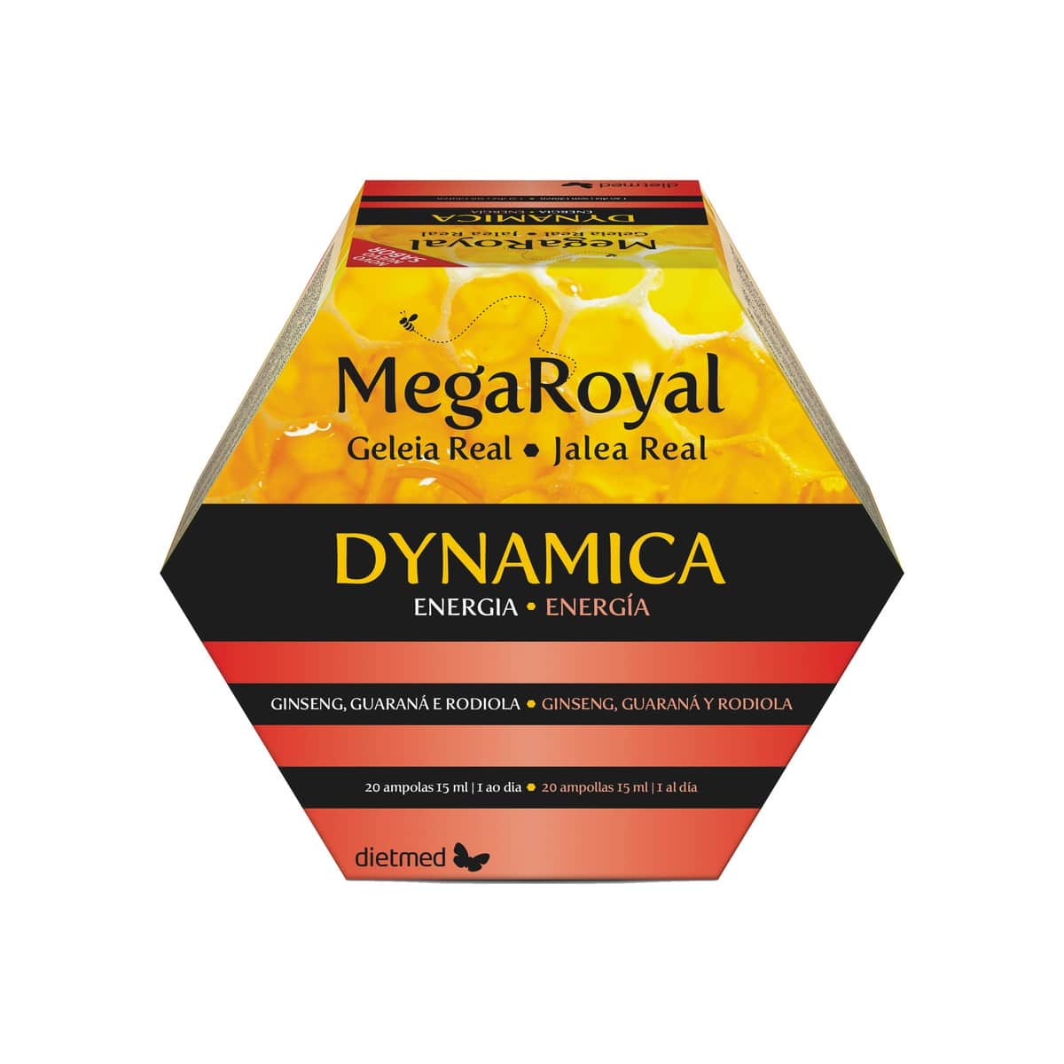 Mega Royal Dynamica 20 ampolas Dietmed
