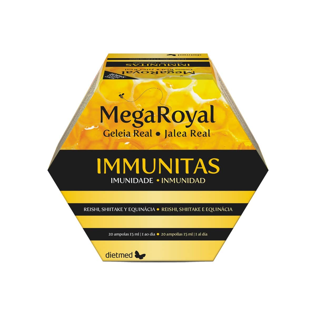 Mega Royal Immunitas 20 ampolas Dietmed