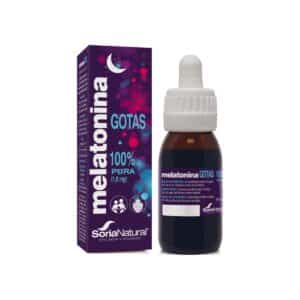 Melatonina Gotas 100% Pura 50ml Soria Natural