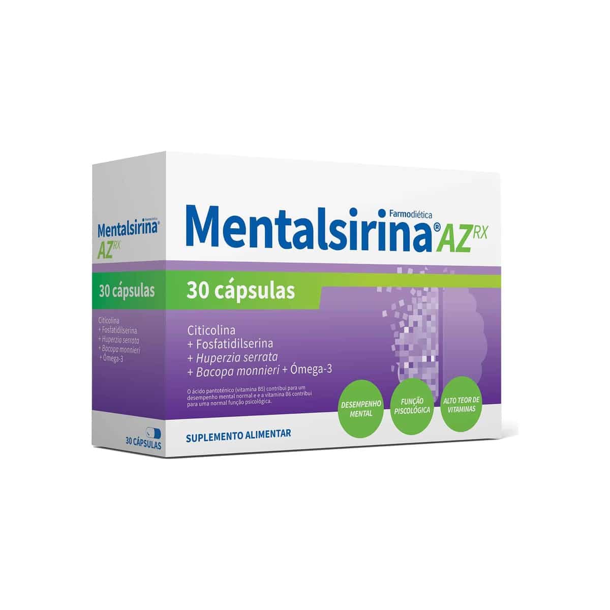 Mentalsirina AZ RX 30 cápsulas Farmodiética
