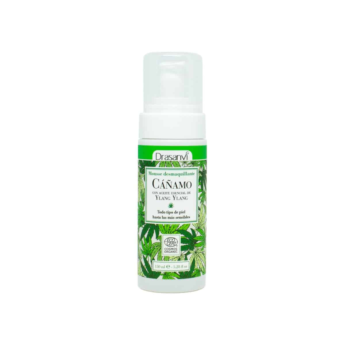 Mousse Desmaquilhante de Cânhamo 150ml Drasanvi