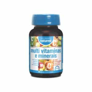 Multivitaminas e Minerais 60 cápsulas Naturmil