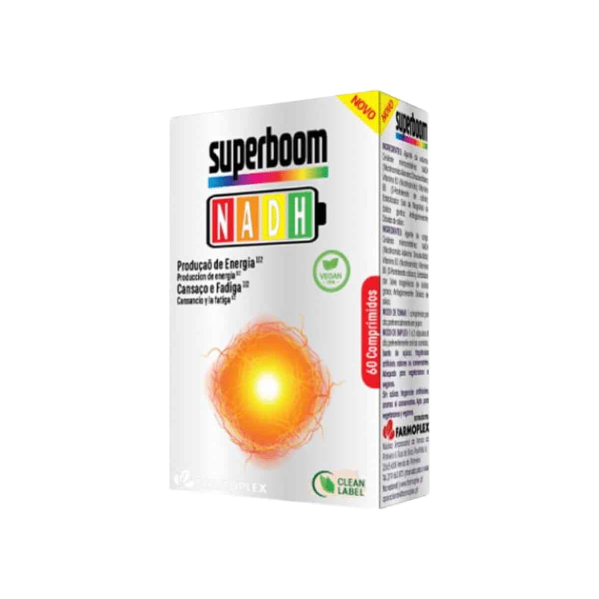 Superboom NADH 60 comprimidos Farmoplex