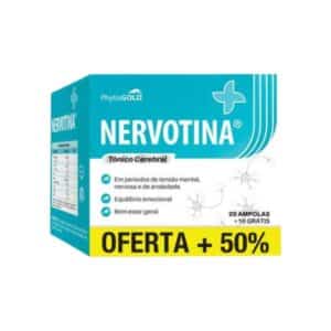 Nervotina 20 ampolas + 10 grátis Phytogold