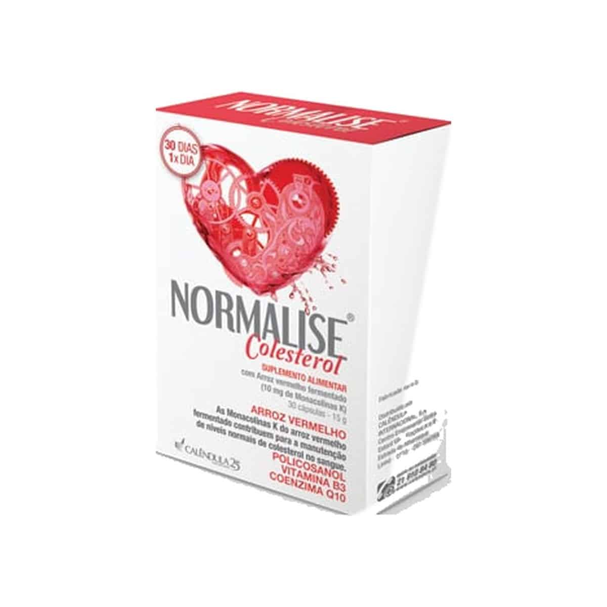 Normalise Colesterol 30 cápsulas Calêndula