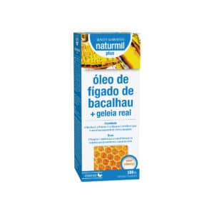 Óleo de Fígado de Bacalhau com Geleia Real 500ml Naturmil